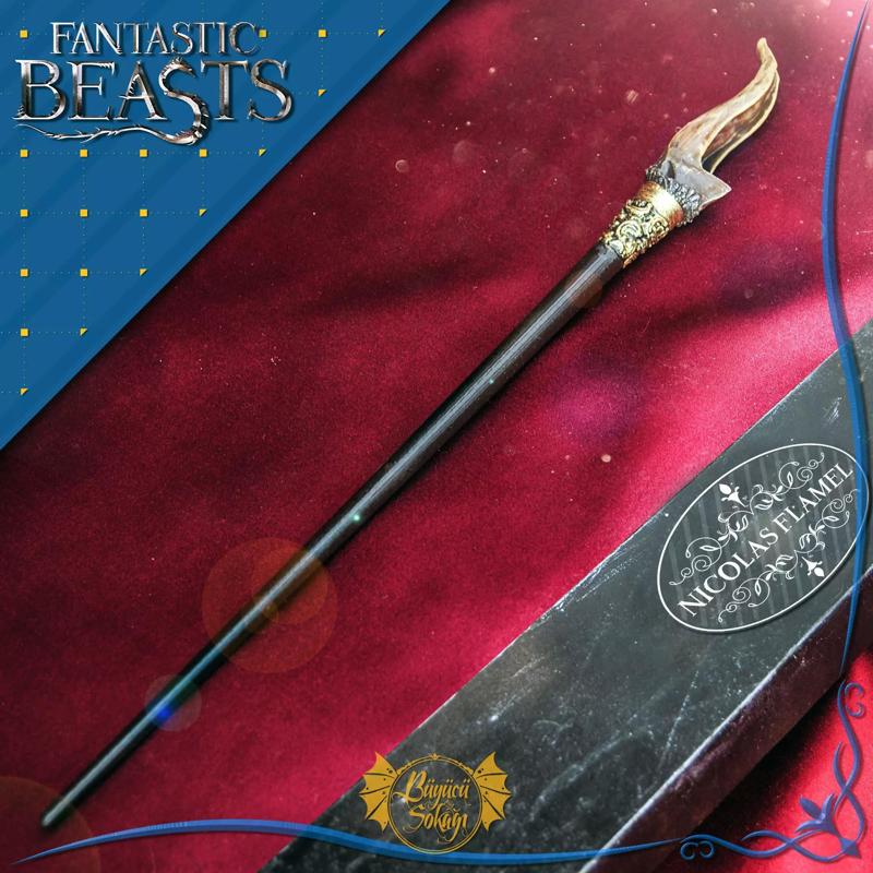 NICOLAS FLAMEL WAND - FANTASTIC BEASTS