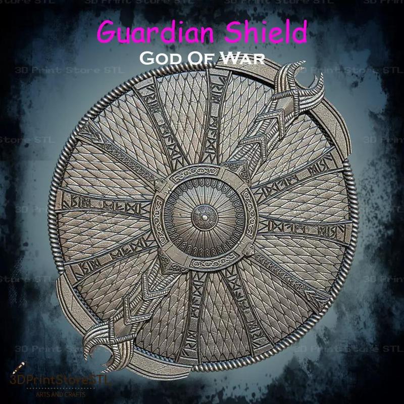 Guardian Shield Cosplay God of War - STL File