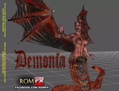 Demonia Creepy Figure Printable
