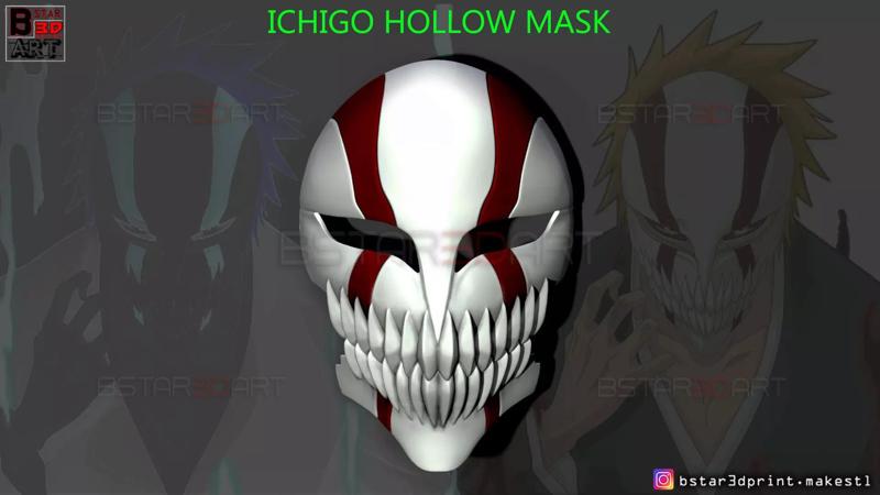 Hollow Mask - Kurosaki Ichigo - Bleach