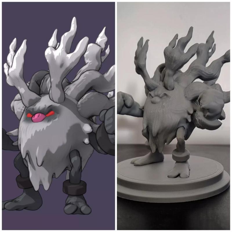 Annihilape - 3D printable statue