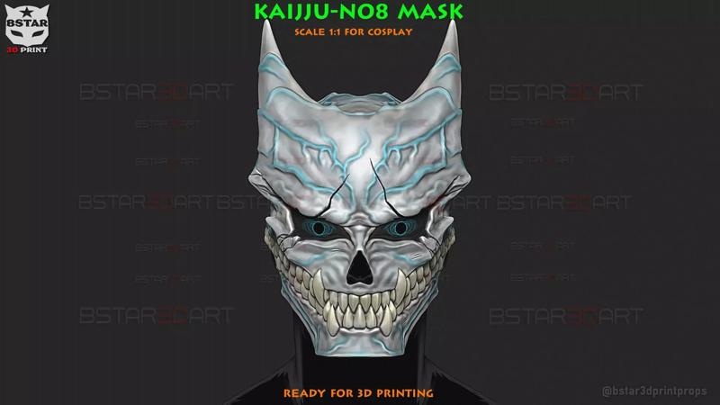 Kaiju No 8 MASK - Kafka Hibino Cosplay