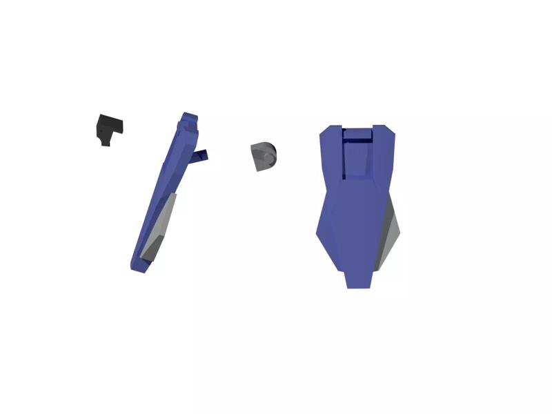 Gundam sandrock custom parts