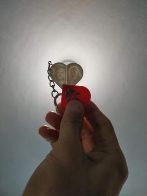 Editable template in Blender Illusionist's Dije Litofania