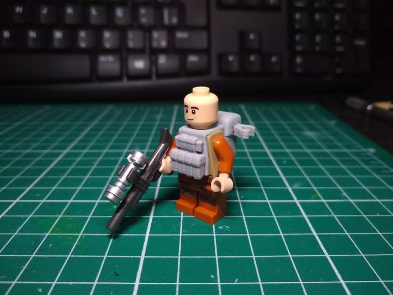 LEGO TACTICAL VEST AND BACKPACK