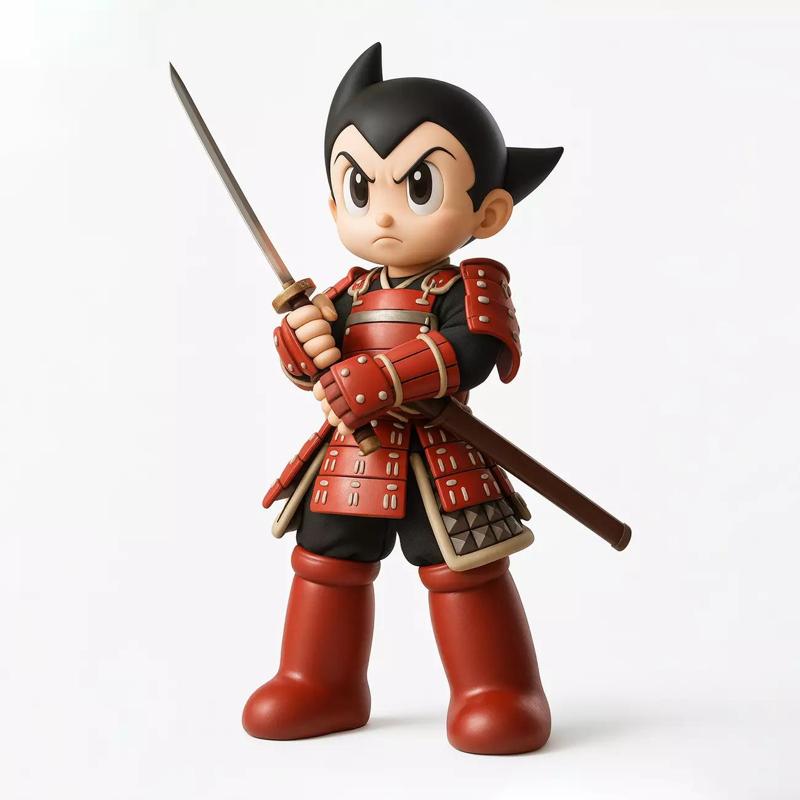 Japanese Astroboy Samurai toy