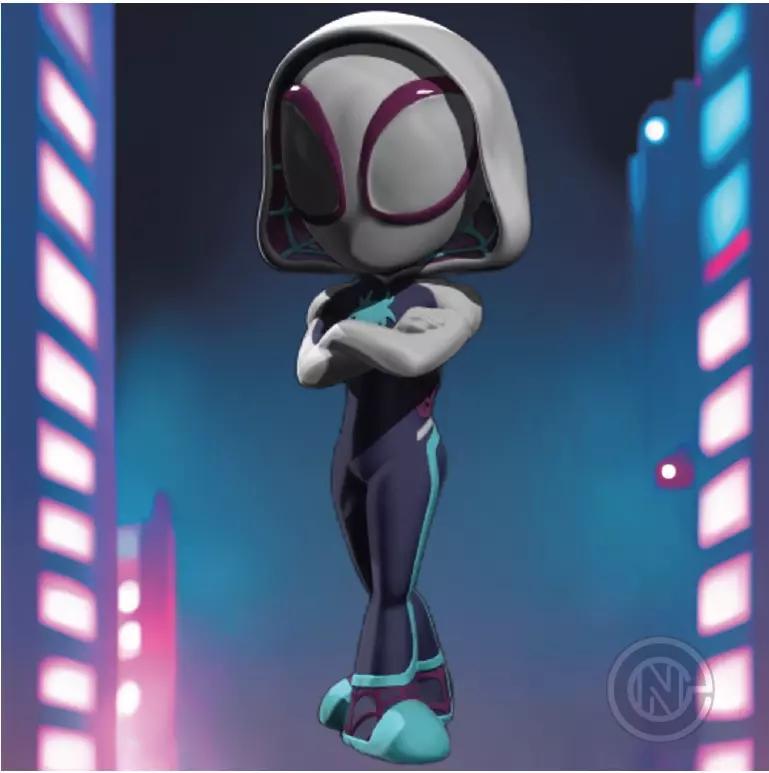 GWEN STACY GHOST SPIDER - SPIDEY AND HIS AMAZING FRIENDS