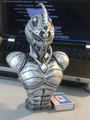Guyver Bust 3D printable STL