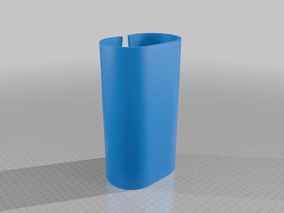 Abstract Elegant Rounded Style Tissue Box/Tissue Holder