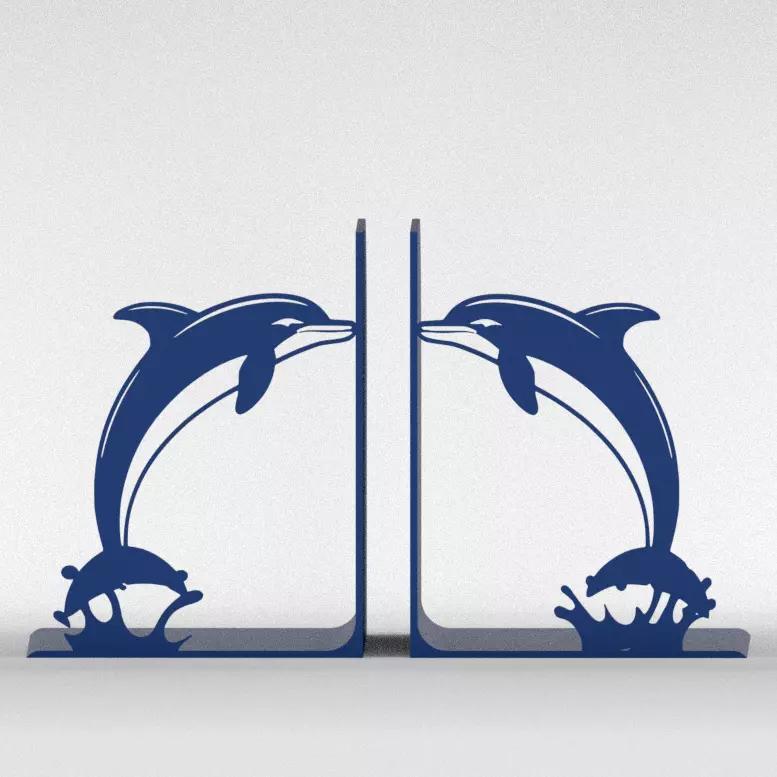 Dolphins Bookends