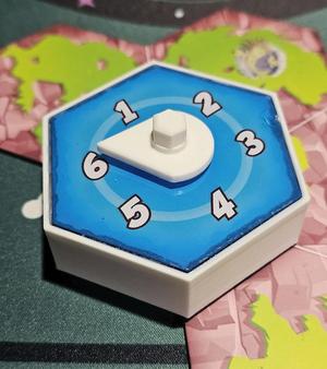 Worms board game upgraded spinner