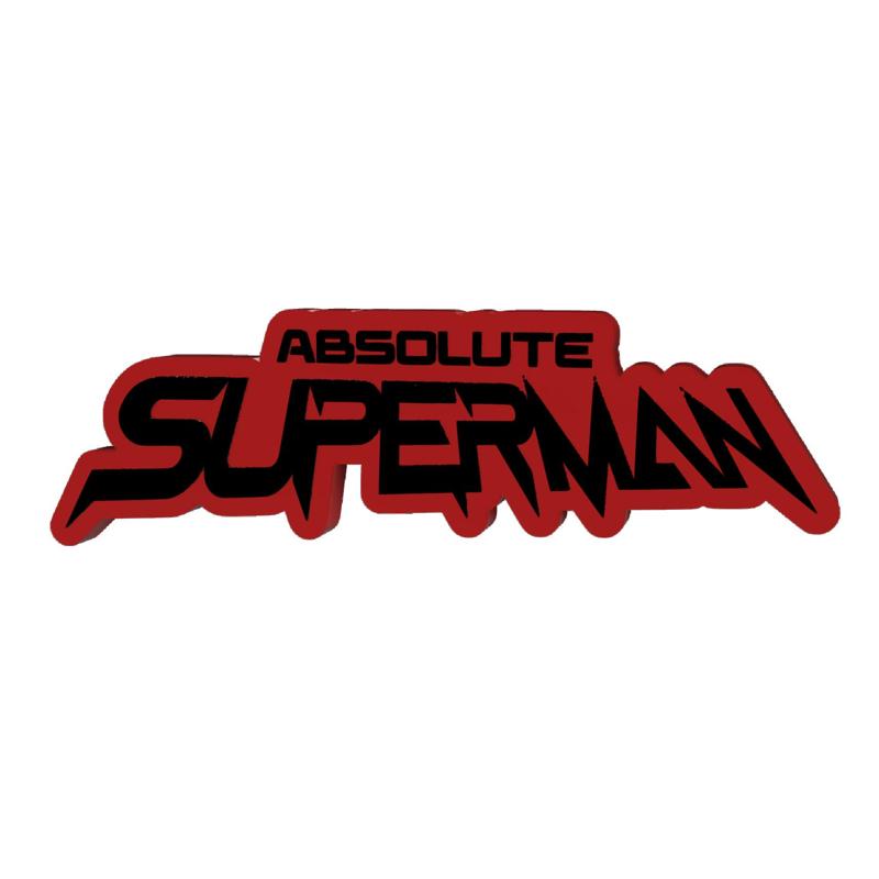 3D MULTICOLOR LOGO/SIGN - Absolute Superman (Comic)