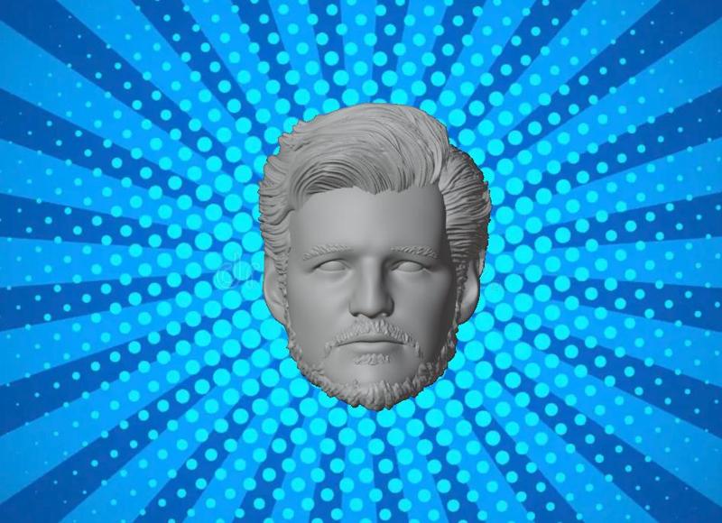 Headsculpt Marvel Mr Fantastic Pedro Pascal