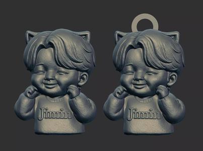 bts jimin cnc model
