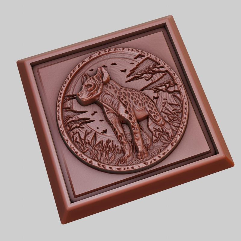 Hyela Animal 3D Model for CNC Router Laser & 3D Printer