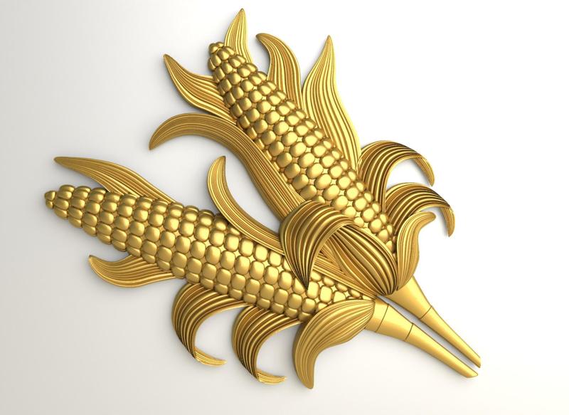 3D Corn Design for CNC Router