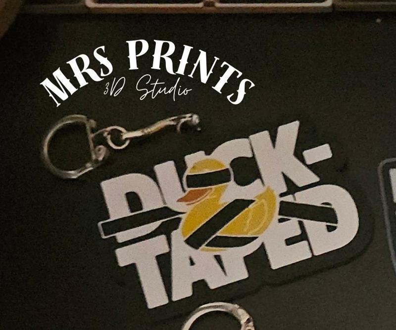 Duck-Taped Keychain