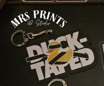 Duck-Taped Keychain