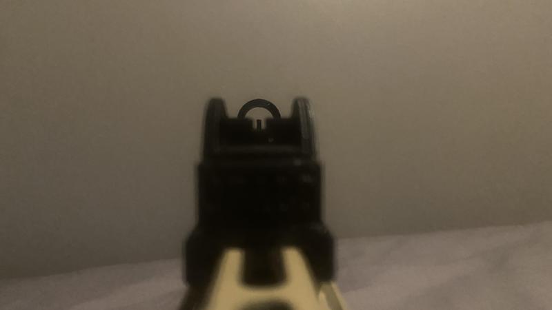 M4 Iron Sights MR14c Picatinny OBALD