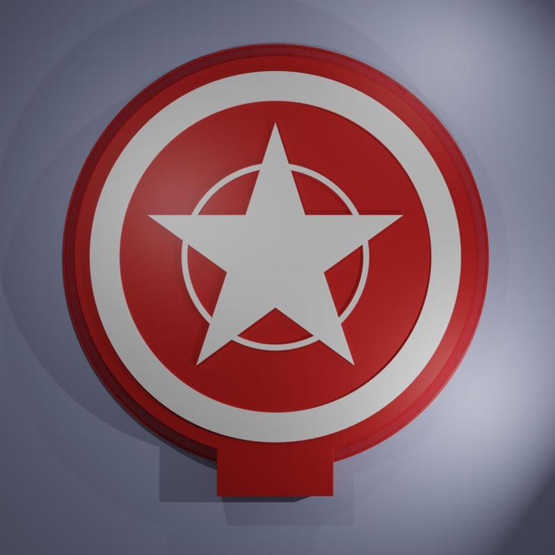 Figurine Base with Hero symbol