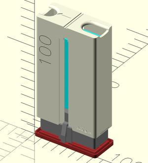 Dispenser for parkrun tokens