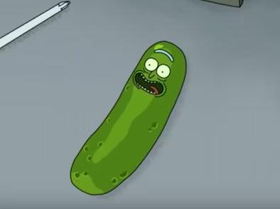 Marijuana, cigarette holder Pickle rick
