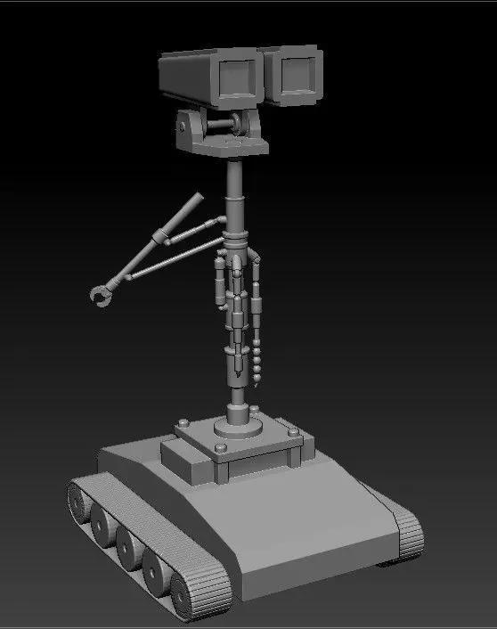 WED-15 Treadwell Repair Droid One12 Scale 3D Files