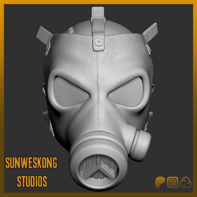 Metal Gear Solid 1  Psycho Mantis Masked Headsculpt