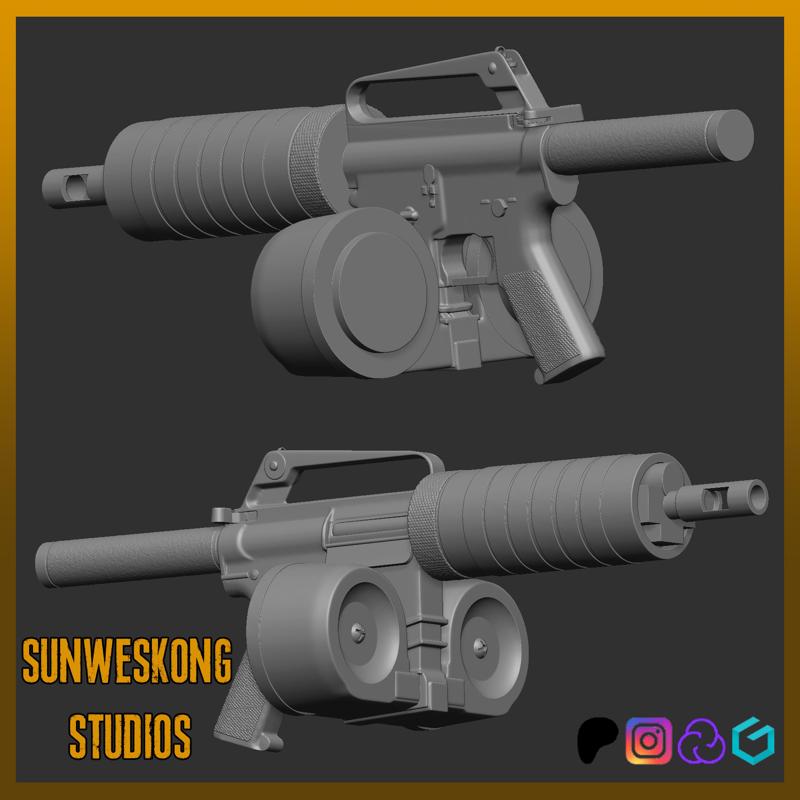 The Patriot Metal Gear Solid 3 Rifle