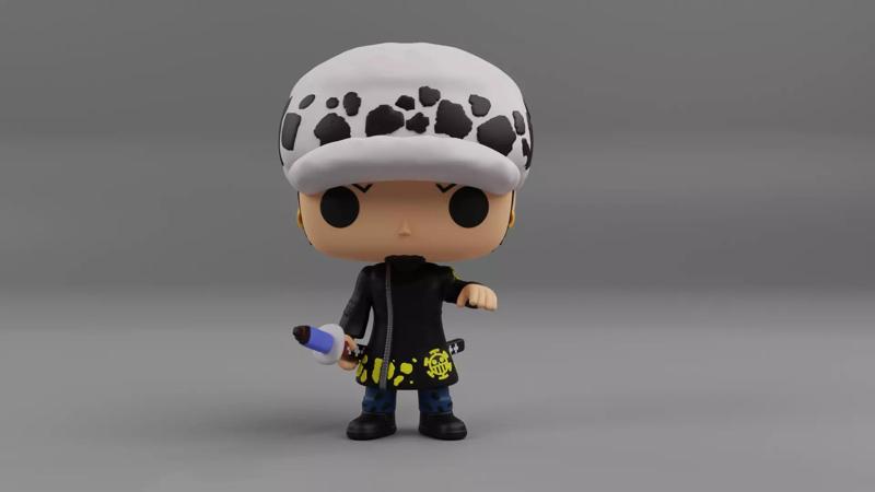 Trafalgar Law funko pop from One Piece