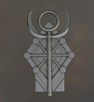 Frieren Medallion Holy Wand Emblem v1.
