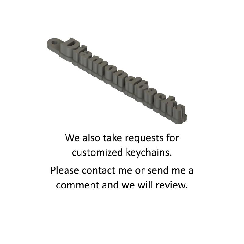 Arizona Diamondbacks Keychain / Keyring