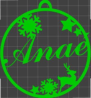 Anaé" Christmas bauble