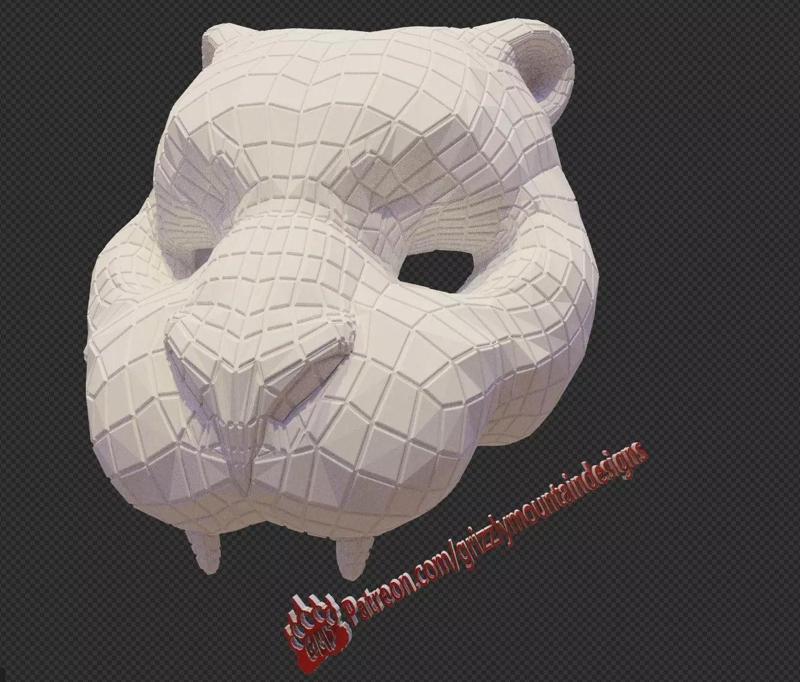 Accurate Squid Game VIP Tiger Mask Ready to print Squidgame