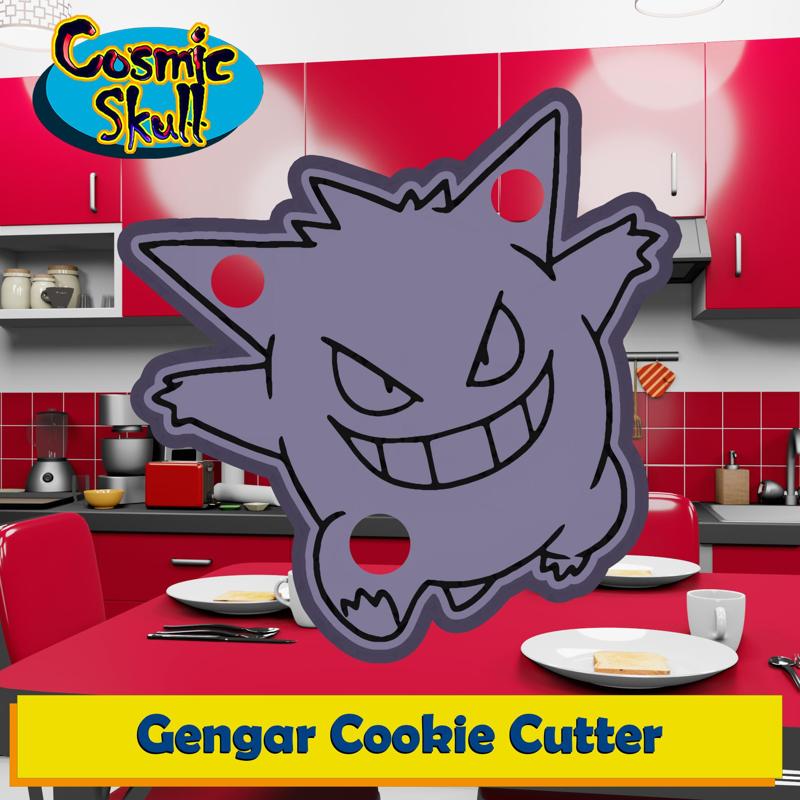 Gengar Cookie Cutter