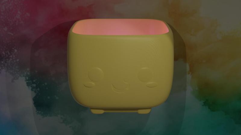 Cute Face Rectangle Planter