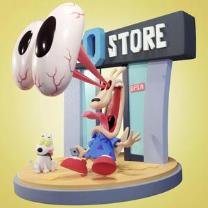 Diorama Rocko Modern Life  3D PRINT