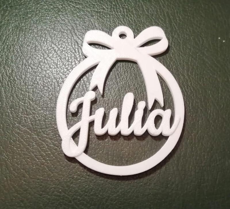 christmas ball BIG BOW INES