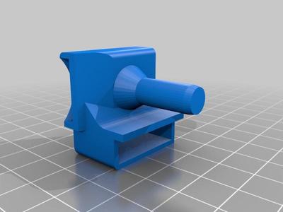 Plugin fan duct for half stepper