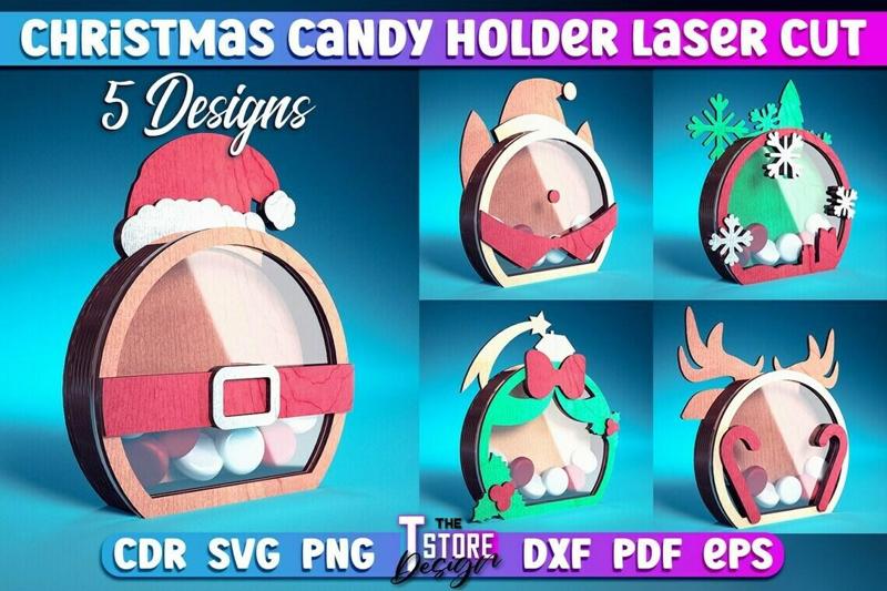 Christmas boxes - Vector laser cutting and engraving