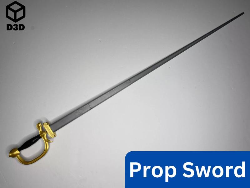 Prop American Officer Revolutionary War Sword