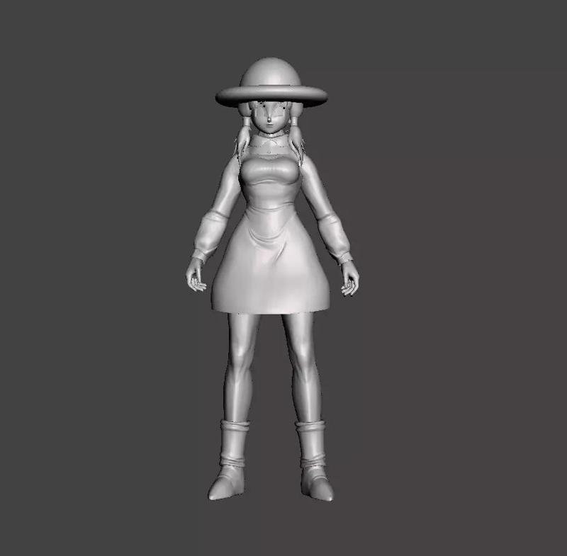 Maron Dragon Ball GT 3D Model