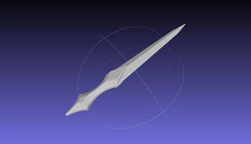 Sword Art Online Alicization Sinon Backblade