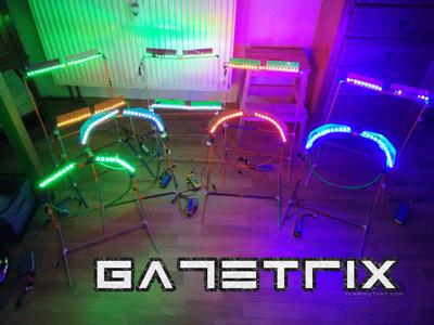 GATETRIX V1 / LIGHTRIX V1 modular gate system for Tiny Whoop