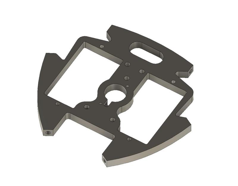 End-effector plate FLSUN SR for V400 head