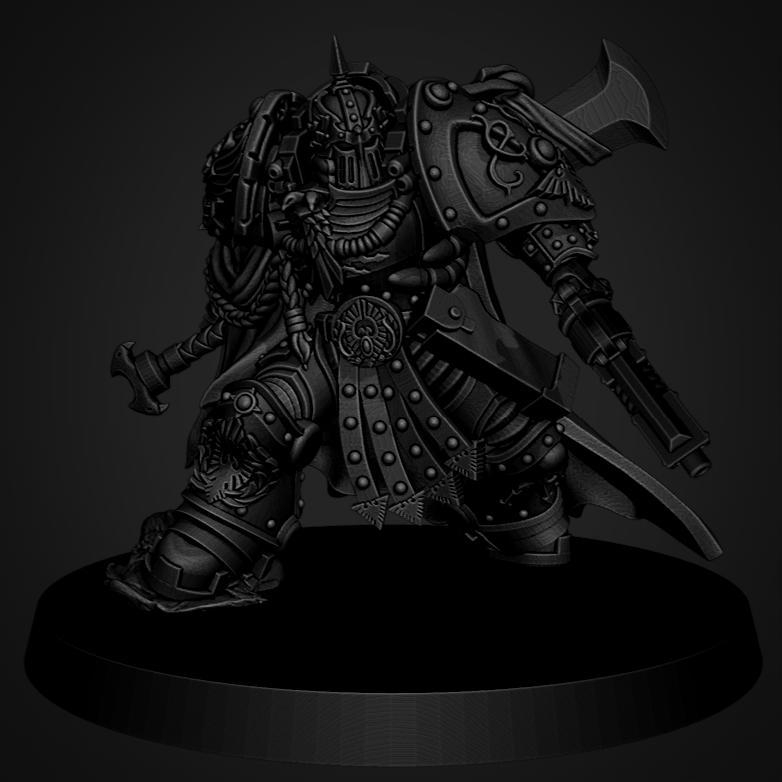 Golden Janitor Heavy Sword Master - Auric Judicator