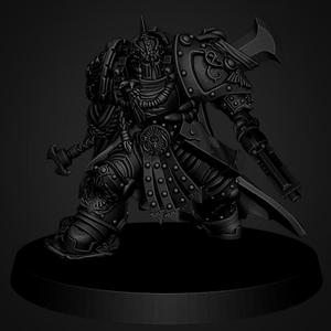 Golden Janitor Heavy Sword Master - Auric Judicator