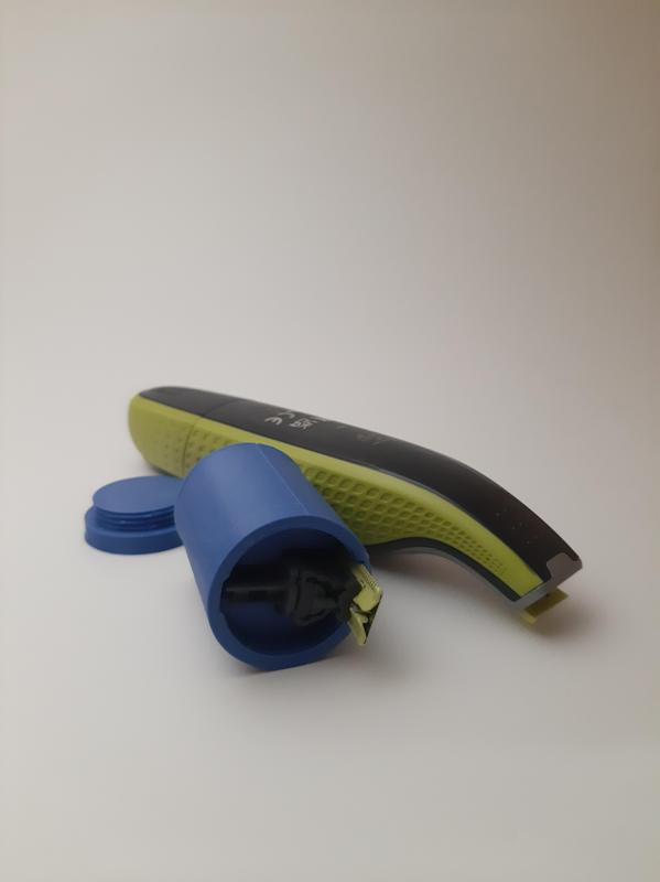 Travel case for PHILIPS OneBlade replacement blades