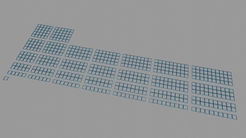 Frames/ Fully Hollow Movement Tray Set Adapter 20mm to 25mm