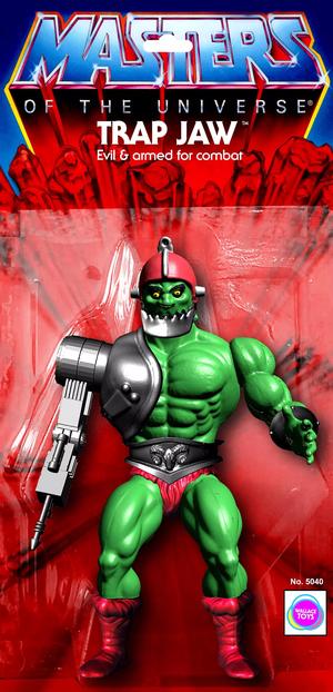 TRAP JAW MINICOMIC MOTU VINTAGE